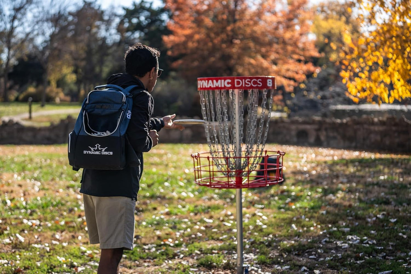 Trooper Disc Golf Bag | Large Frisbee Bags with 18+ Discs Capacity | Lightweight & Durable Backpack | Great Gifts or Disc Golf Accessories for Men | Ideal for Beginners & Pro Players